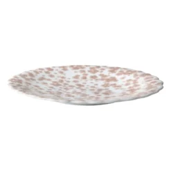 Slåpeblom tallrik Ø21 cm, Rosa