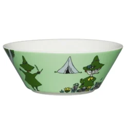 Snusmumriken Muminskål, grön
