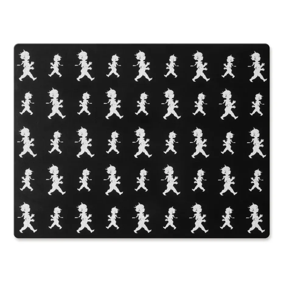 Solstickan bordstablett 30x40 cm 2-pack, Svart