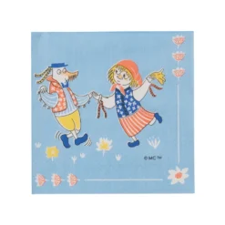 Sommardans Mumin pappersservett 33 cm, 20-pack