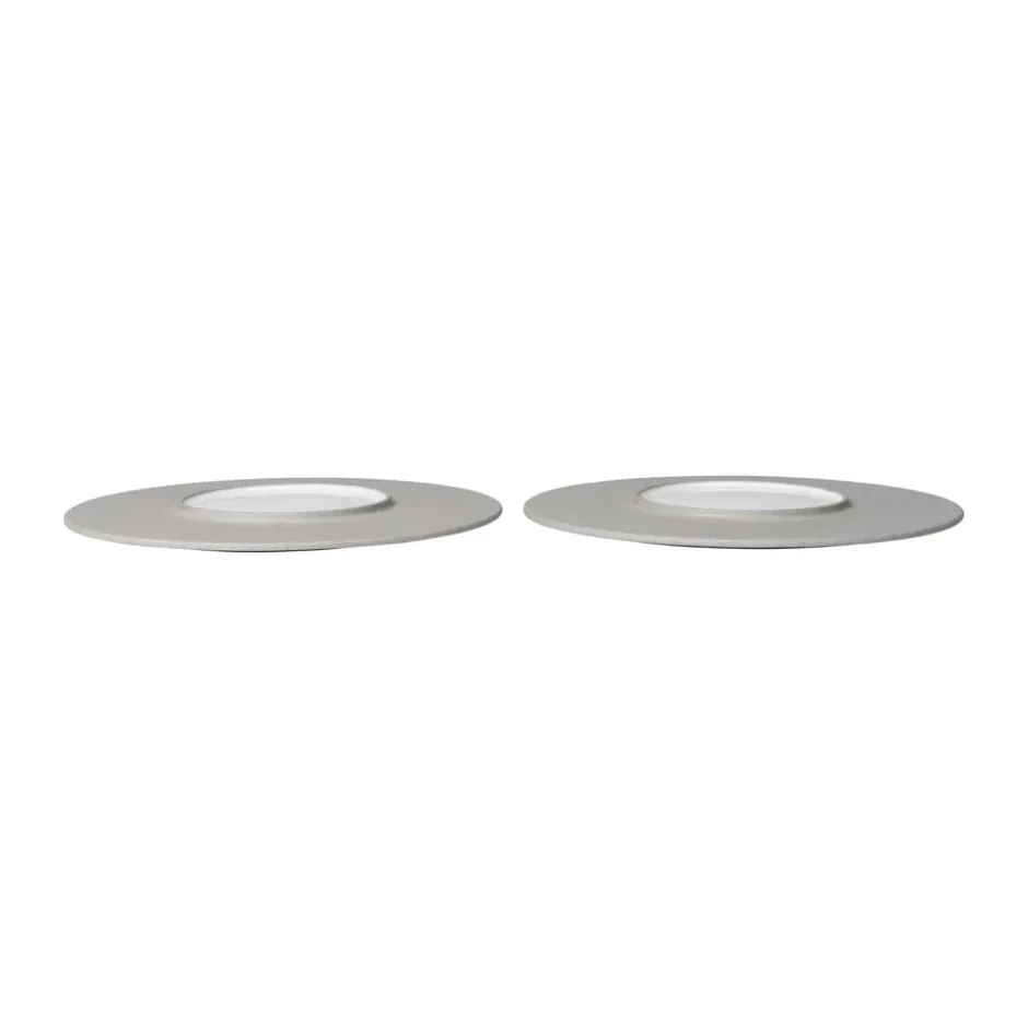Sonae tallrik 2-pack, Grey-white, Ø28 cm