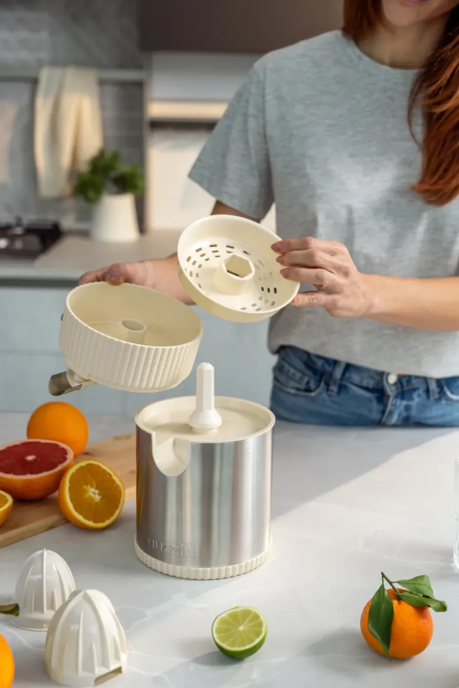 Sous chef elektrisk juicepress, Cream