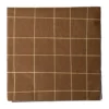Square pappersservett 33x33 cm 20-pack, Brown