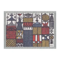 Stadsdel bordstablett 35x48 cm, Multi