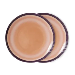 70's tallrik Ø27,5 cm 2-pack, Bedrock