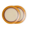 70's tallrik Ø27,5 cm 2-pack, Coconut