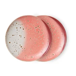 70's tallrik Ø17,5 cm 2-pack, Lychee