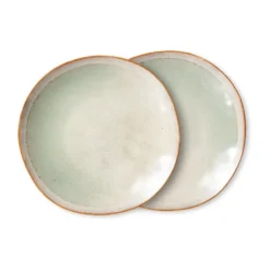 70's tallrik 22 cm 2-pack, Mist