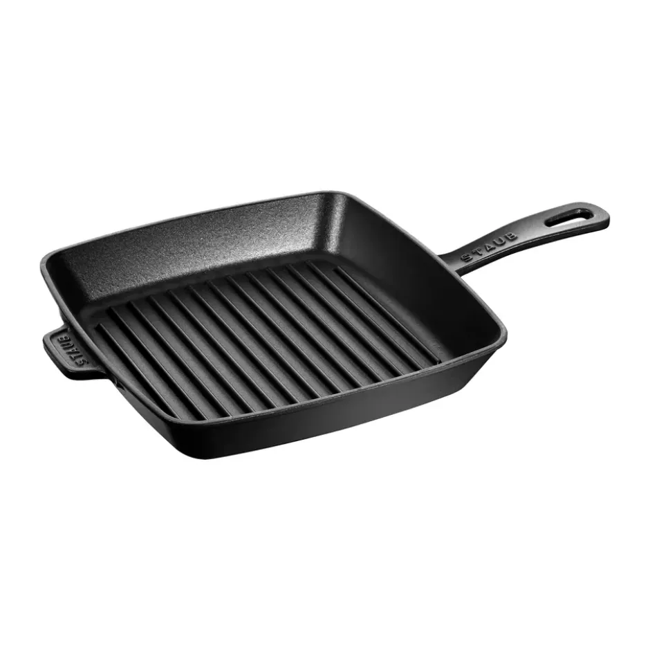 Staub American grillpanna gjutjärn, 26x26 cm