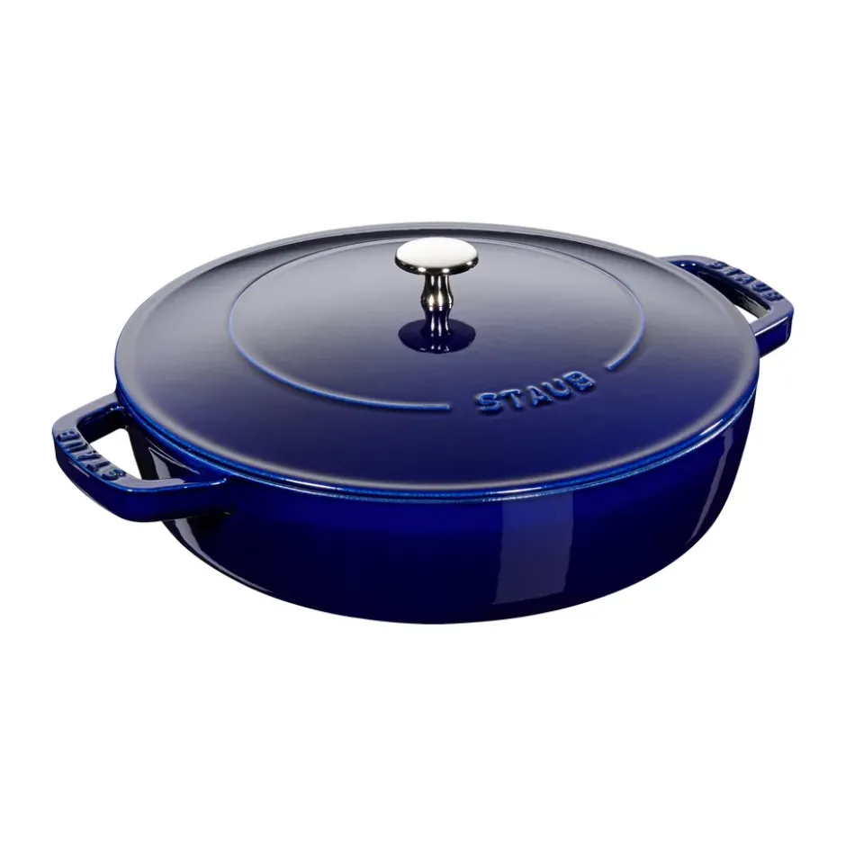 Staub Chistera traktörpanna gjutjärn Ø24 cm, Mörkblå