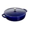 Staub Chistera traktörpanna gjutjärn Ø28 cm, Mörkblå
