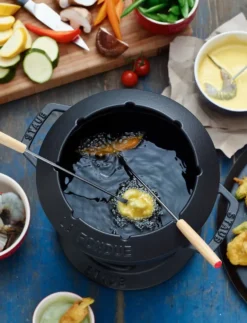 Staub fondueset 1,65 l, svart