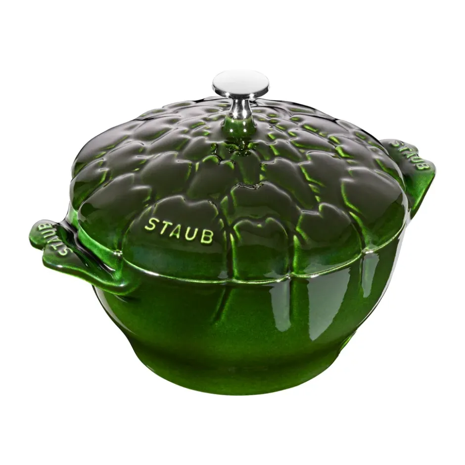 Staub La Cocotte gryta kronärtskocka 3 L, Basilikagrön