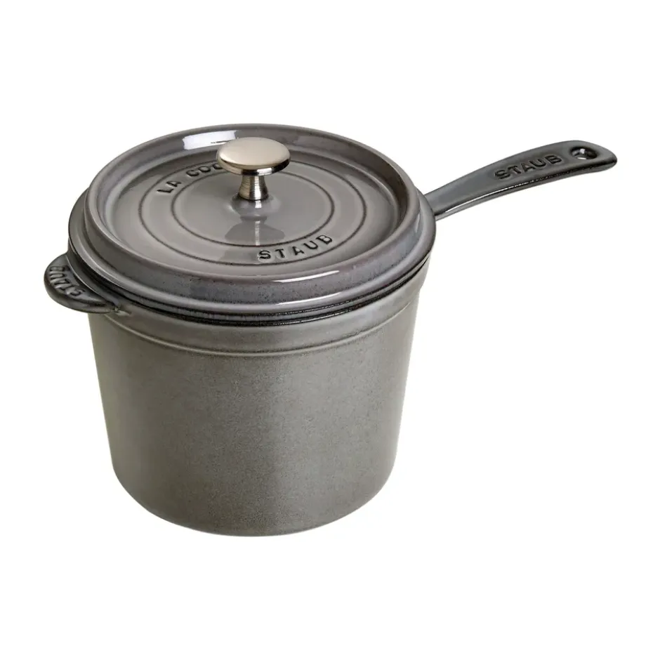 Staub La Cocotte kastrull hög grafitgrå, 2,8 L