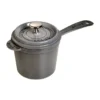 Staub La Cocotte kastrull hög grafitgrå, 1,2 L