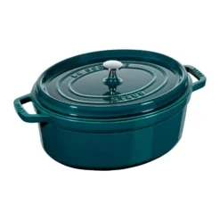 Staub La Cocotte oval gryta gjutjärn 8 L, La Mer