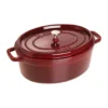 Staub La Cocotte oval gryta gjutjärn 6,7 L, Grenadinröd