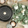 Staub La Cocotte rund gryta gjutjärn 2,2 L, Svart