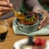 Staub La Cocotte rund gryta gjutjärn 0,25 L, Eukalyptus