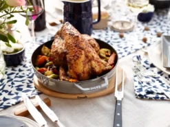 Staub magnetiskt grytunderlägg oval bok, 15 cm