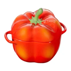 Staub mini gryta paprika 0,47 L, Orange-röd