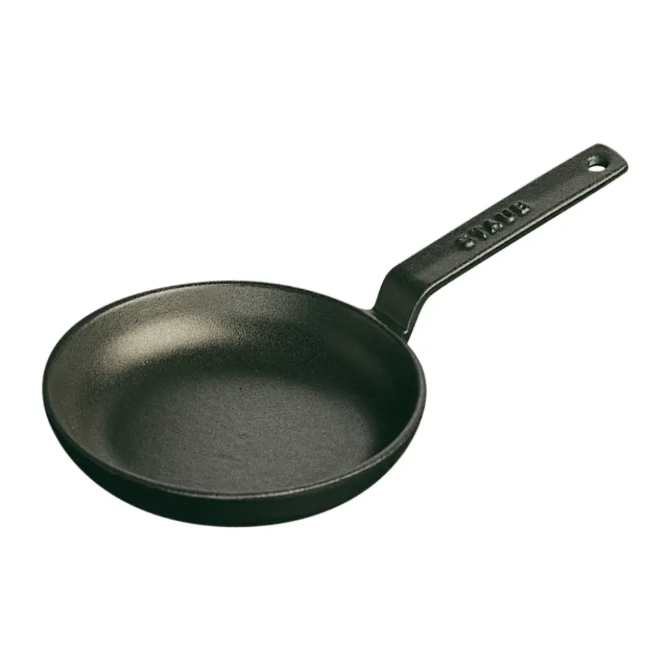 Staub mini stekpanna gjutjärn 0,15 L, Svart