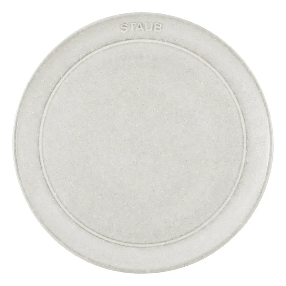 Staub New White Truffle tallrik, Ø20 cm