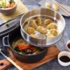 Staub ånginsats gryta Ø26 cm, Rostfritt stål