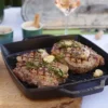Staub Pure grillpanna gjutjärn kvadratisk svart, 28 cm