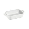Staub rektangulär ugnsform 14x11 cm, vit