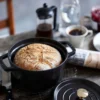 Staub rund gryta i gjutjärn 3,8 l, svart