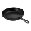 Staub stekpanna gjutjärn med hällpip Ø26 cm, Svart