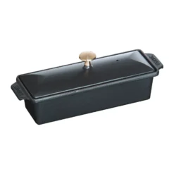 Staub Terrine ugnsform gjutjärn svart, 30x11 cm