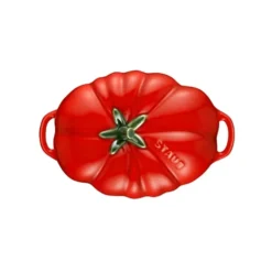 Staub tomatgryta i stengods 16 cm 0,5 l, röd