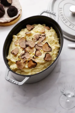 Staub White Truffle gryta oval, 4,2 l