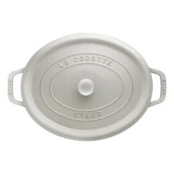 Staub White Truffle gryta oval, 3,2 l