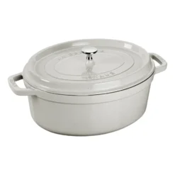 Staub White Truffle gryta oval, 3,2 l