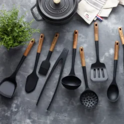 Staub wokspade, 31 cm