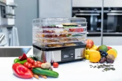 Steba ED5 Dehydrator svamptork 5 brickor, Rostfritt stål