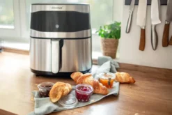 Steba HF8000 Family airfryer 8 L, Rostfritt stål
