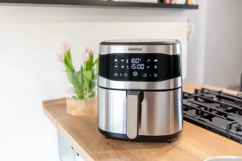 Steba HF8000 Family airfryer 8 L, Rostfritt stål