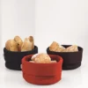 Stelton brödpåse, svart-svart