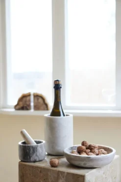 Sten mortel Ø11 cm, Beige