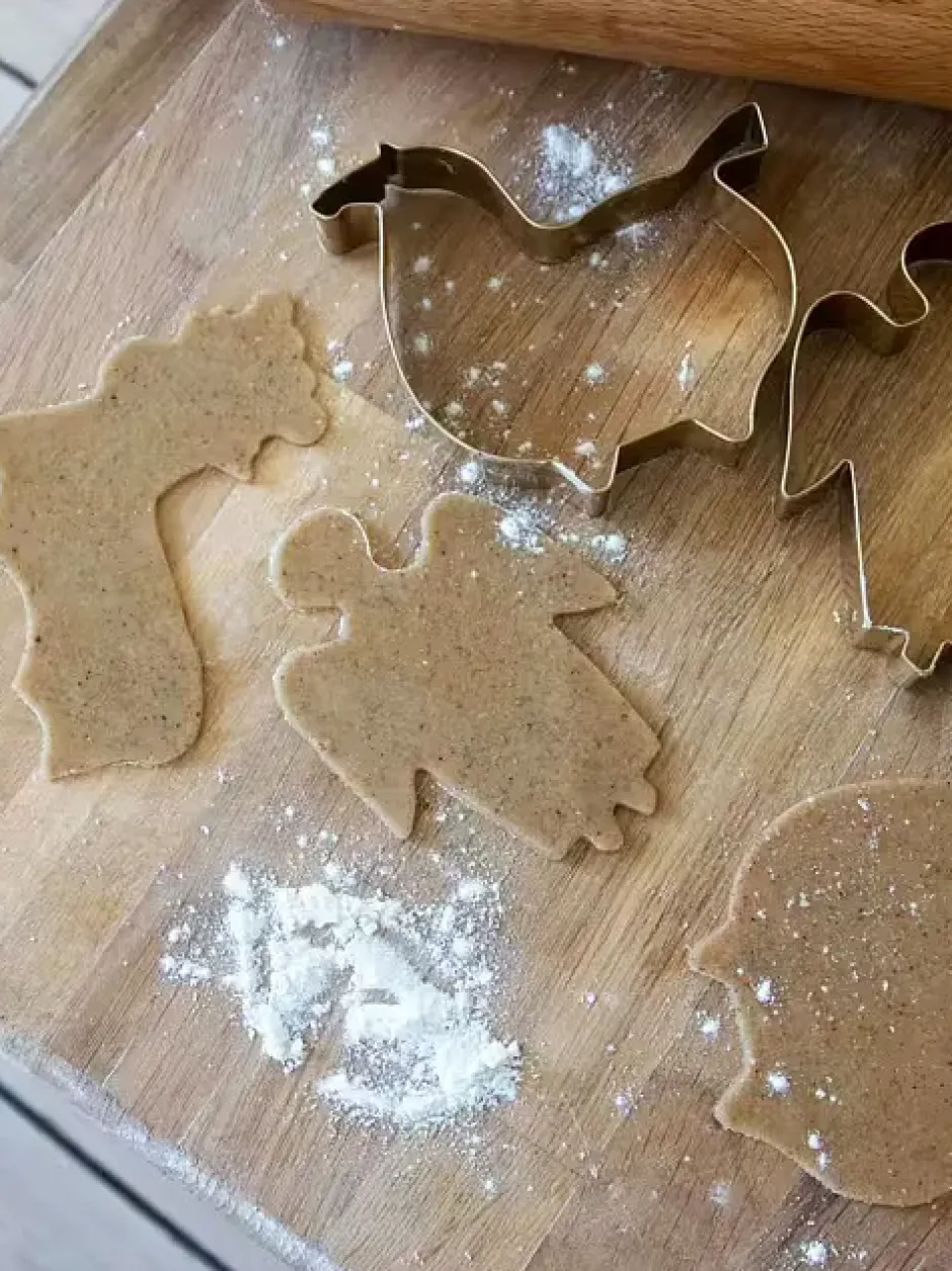 Stig L pepparkaksform 3 delar, Guld