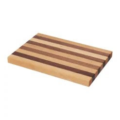 Stribe skärbräda bold 25x36 cm, Walnut-oak