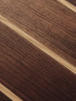 Stribe skärbräda fine 25x36 cm, Walnut-ash