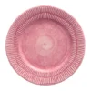 Stripes tallrik Ø21 cm, Rosa