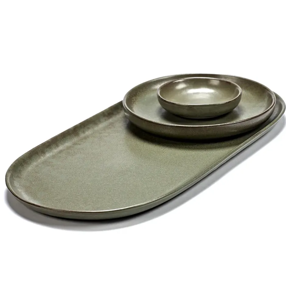 Surface assiett 16 cm, Camogreen