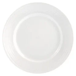 Swedish Grace assiett Ø17 cm, snö (vit)