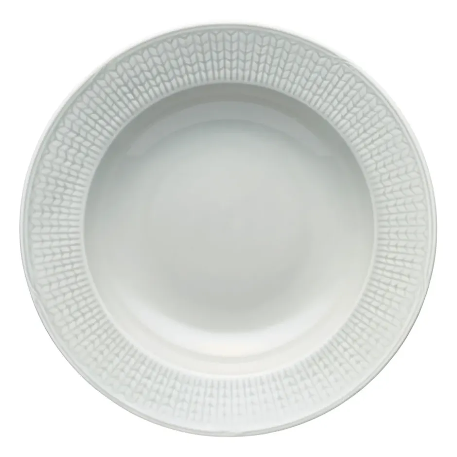 Swedish Grace djup tallrik Ø25 cm, Dimma (grå)